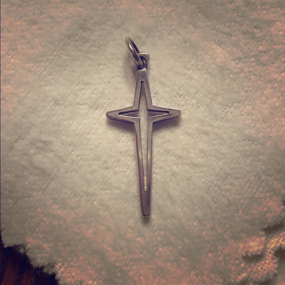 Cross charm- James Avery